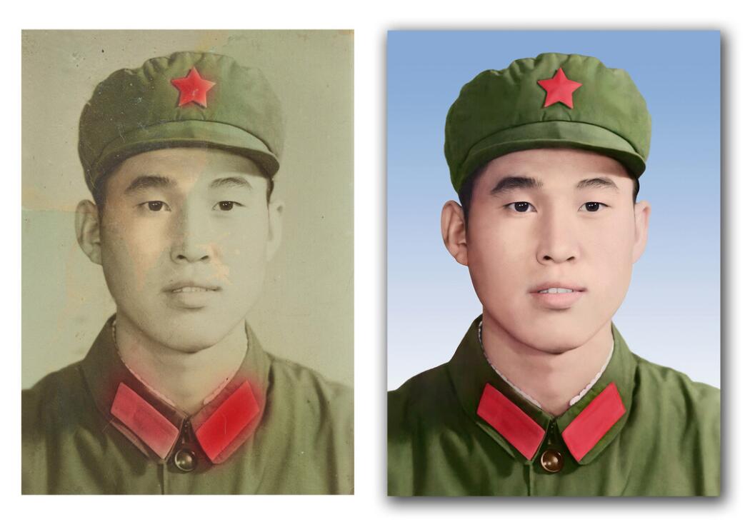 夏县破损照片修复-18